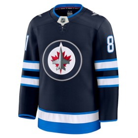 Dresovi Winnipeg Jets 2024-25 Fanatics Premium Kyle Connor Domaći Navy - Muške